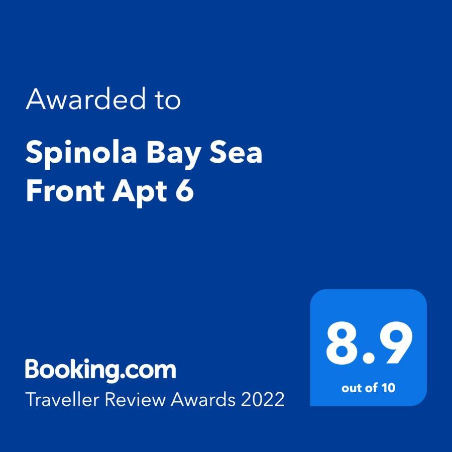 Spinola Bay Sea Front Apt 6 Saint Julian's Εξωτερικό φωτογραφία